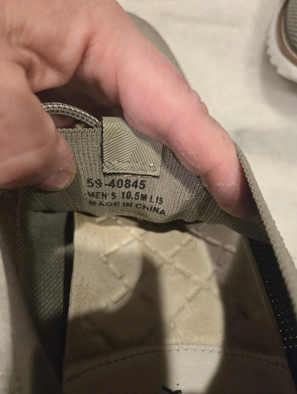 Johnston & Murphy Gray Knit Oxford Shoes 10.5 Usa